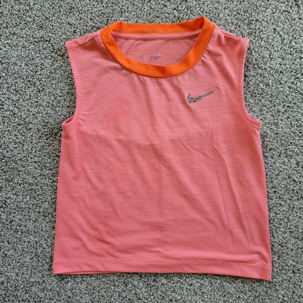 Nike Dri-fit Yoga Tank top XS approx childs 4